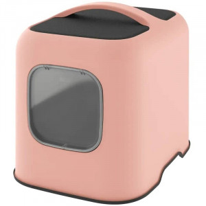 GIMCAT SMART OLIMPIA PINK slēgta kaķu tualete 51x39,5x44 cm